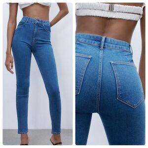 Zara Super Elastic Jeggings Jeans New